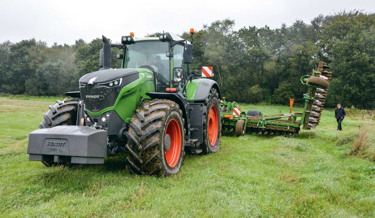 fendt-serie-1000 - Illustration Transmettre toute la puissance du tracteur