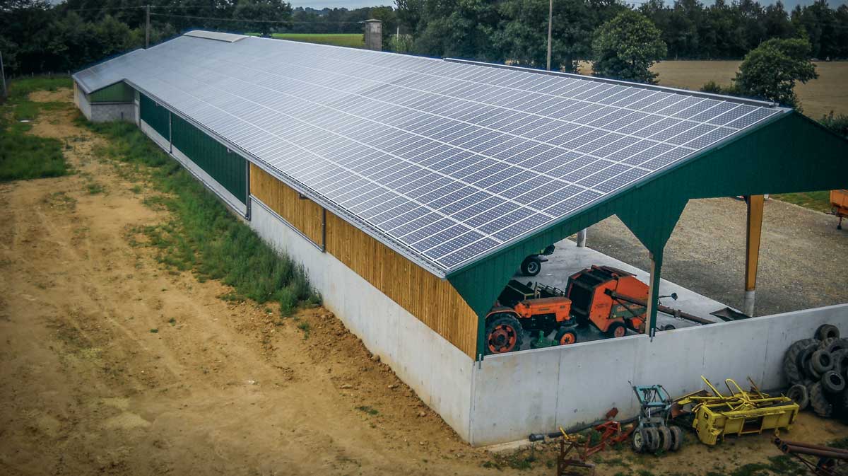 photovoltaique-toit - Illustration Le photovoltaïque rentabilise les toitures