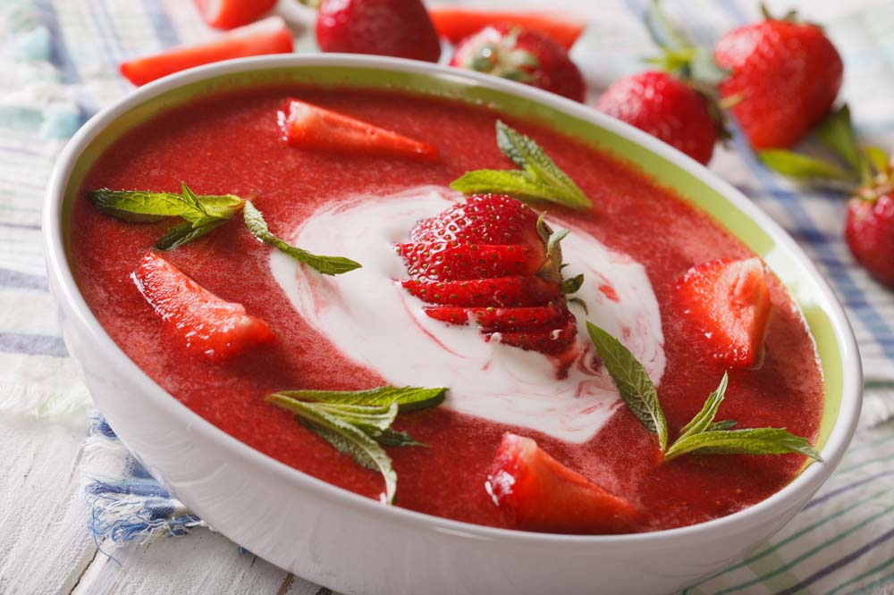 Soupe-fraise-plougastel - Illustration Soupe de fraise de Plougastel