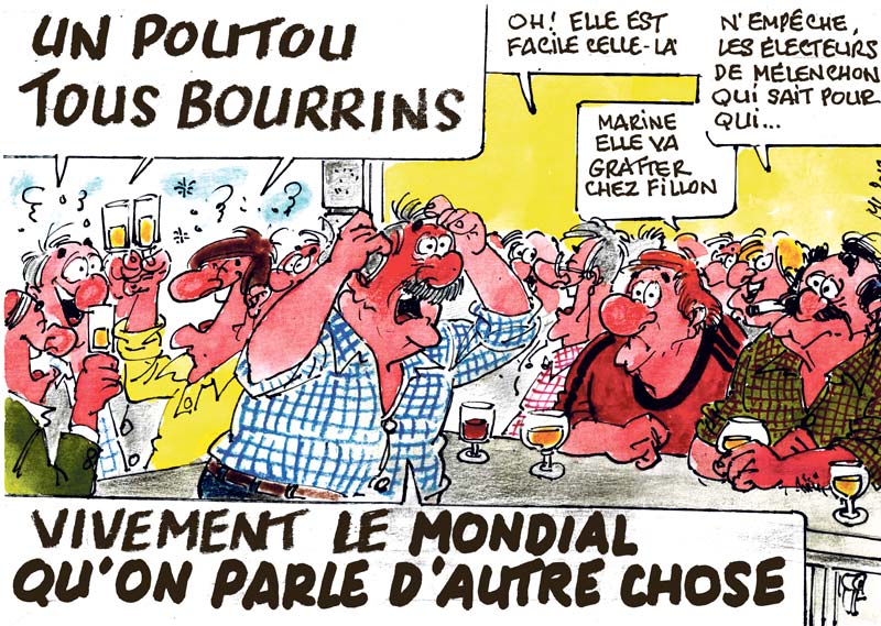 election 2017 - Illustration Les dessins de Malo Louarn – Avril 2017