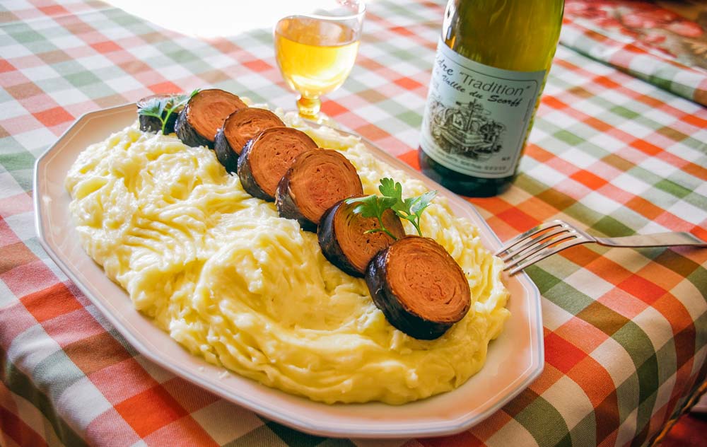 andouille-puree - Illustration L&rsquo;andouille chaude et sa purée de pomme de terre