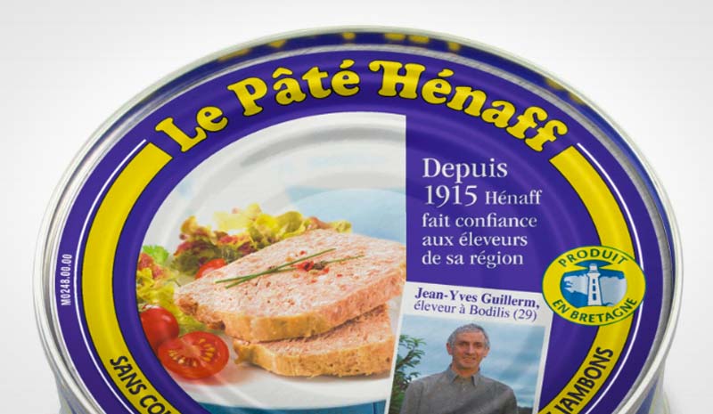 pate-henaff - Illustration L214 poursuit son offensive dans l&rsquo;agroalimentaire en ciblant Hénaff