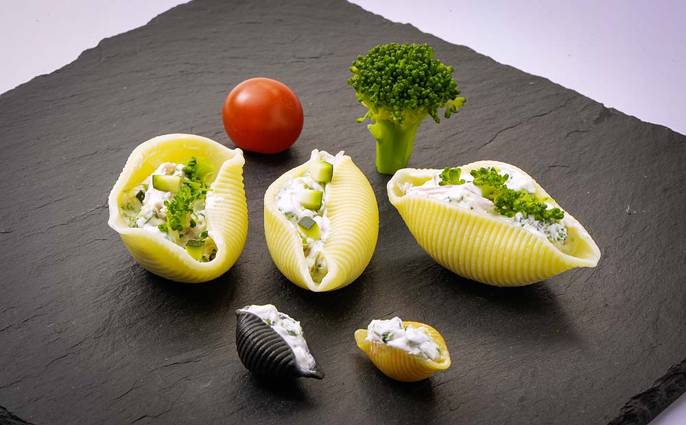 CONCHIGLIONI - Illustration Conchiglioni farcis