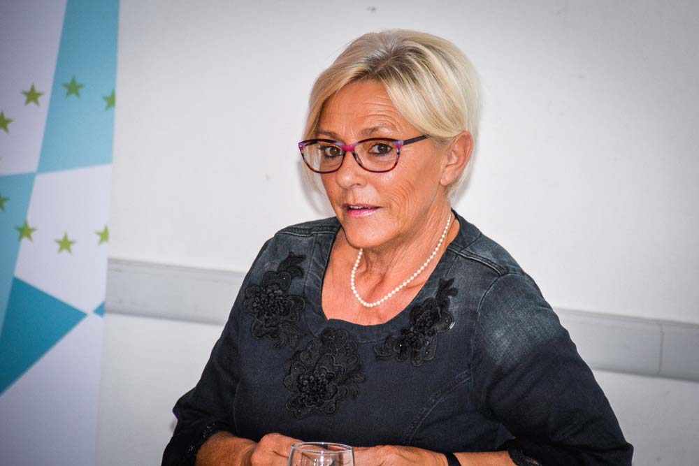 Élisabeth Carmen a témoigné lors d'un débat organisé par Réseau rural. - Illustration Entreprise : Ils se lancent dans des projets atypiques