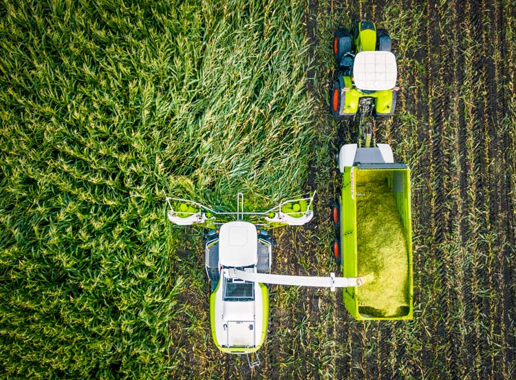 CLAAS-JAGUAR-AXION-CARGOS - Illustration SM3, filiale d&rsquo;Agrial, s&rsquo;associe à Claas pour le bassin Nord-Ouest