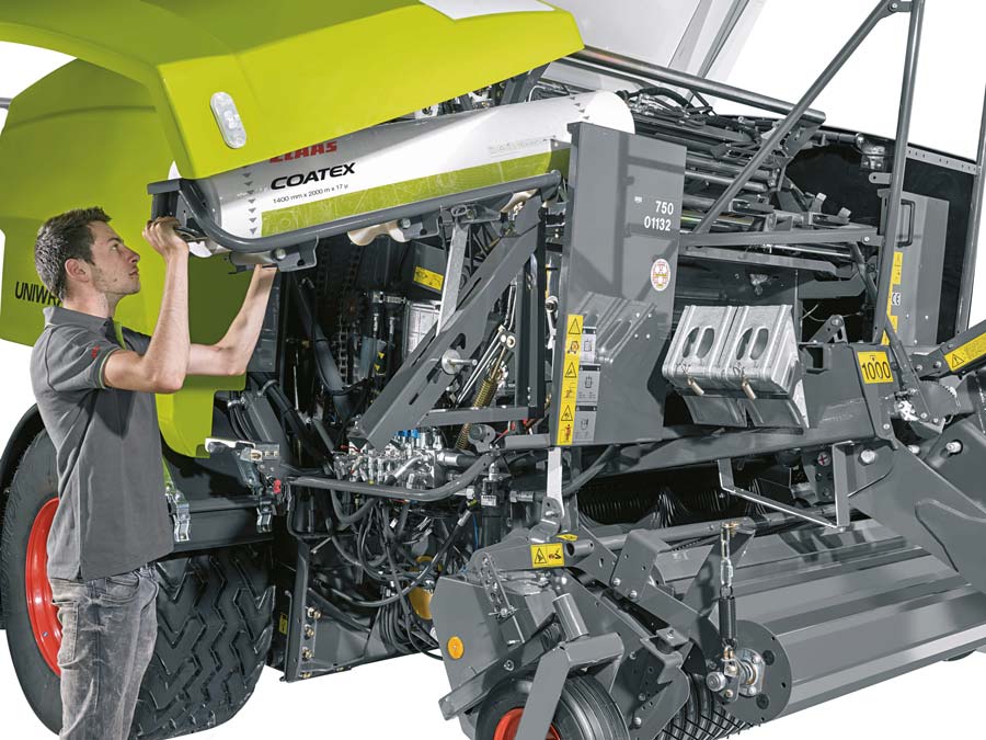 claas coatex - Illustration Claas enrichit sa gamme de produits de liage avec le film Coatex