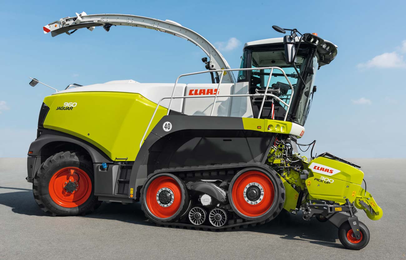 CLAAS_ensileuse_chenilles_suspendues - Illustration Claas : 3 médailles aux Sima Innovation Awards