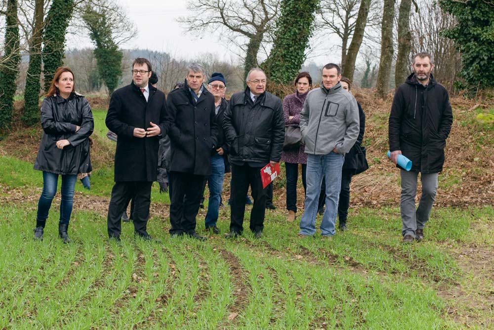 Les élus du Conseil régional en visite sur le territoire de la lieue de Grève. - Illustration La Bretagne prête à accueillir le 20e Carrefour de l’eau
