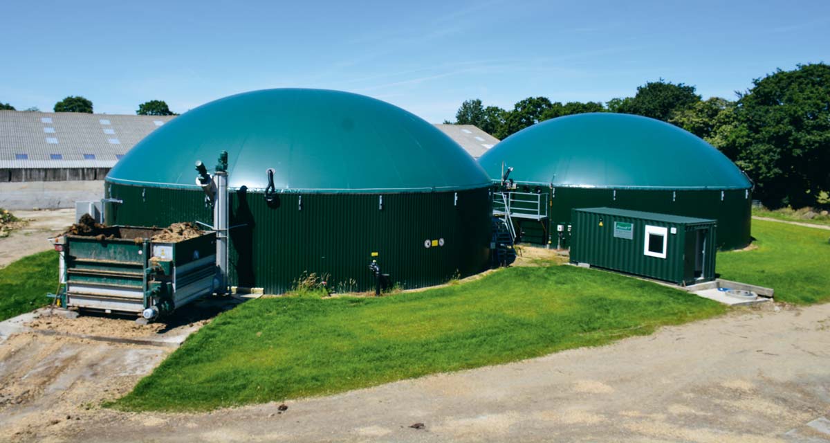  - Illustration Le Biogaz collecté comme le lait