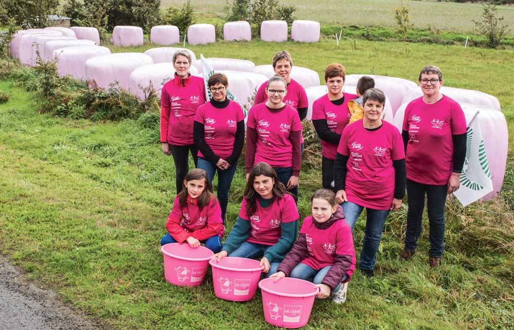  - Illustration Osez le rose pour soutenir la lutte contre le cancer