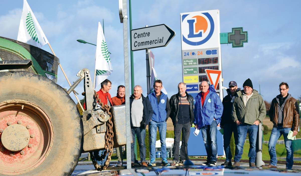  - Illustration La FDSEA 56 au Leclerc de Ploërmel