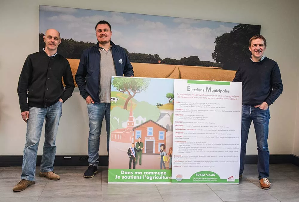  - Illustration Des messages pour les candidats aux municipales