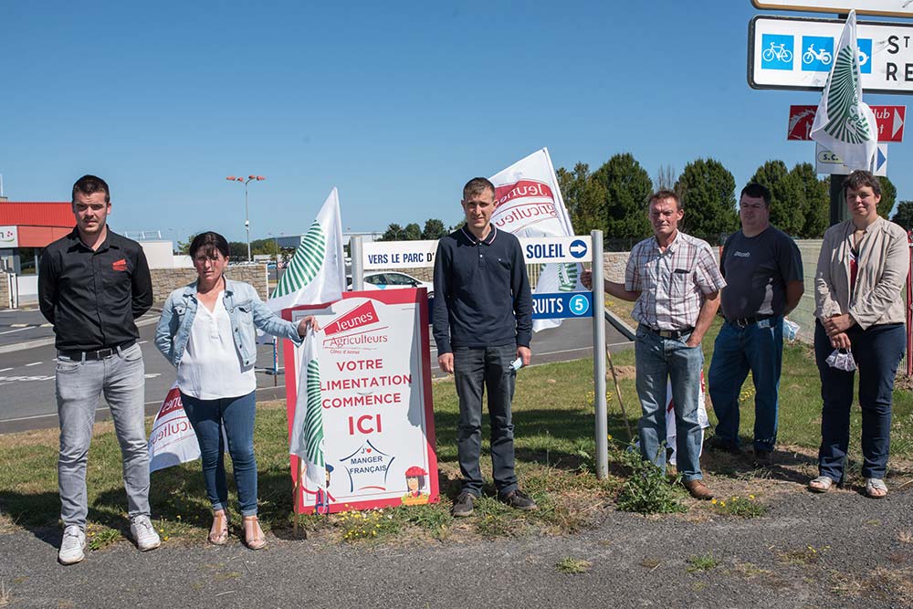 5450.hr - Illustration « Notre agriculture va dans le mur »