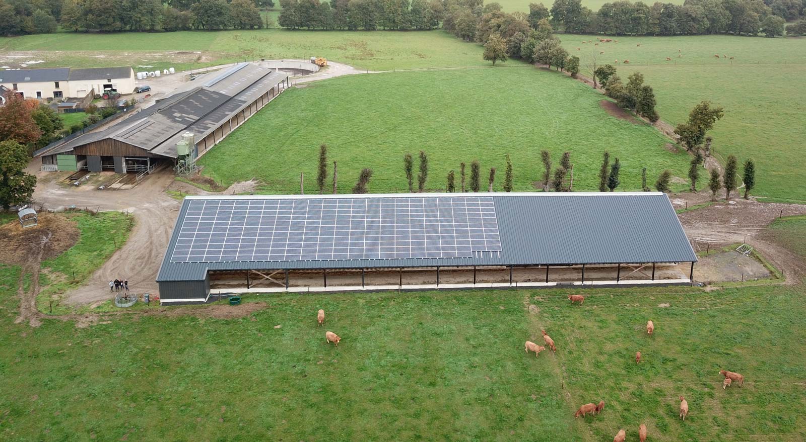 Photovoltaique - Illustration Production d&rsquo;énergie à la ferme