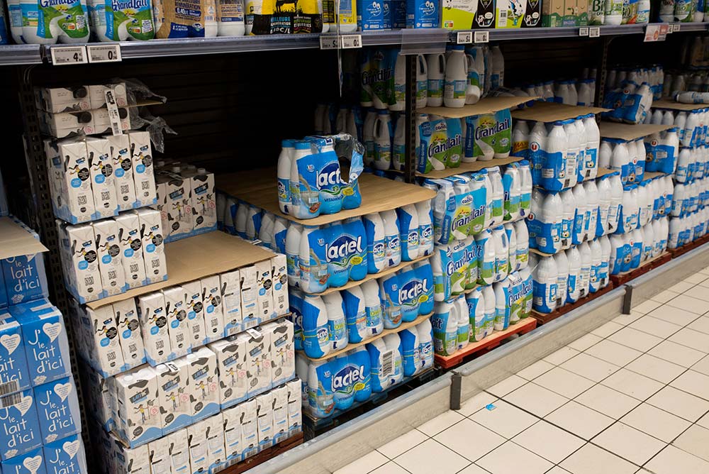 dd8645.hr - Illustration Beau rebond pour le lait de consommation