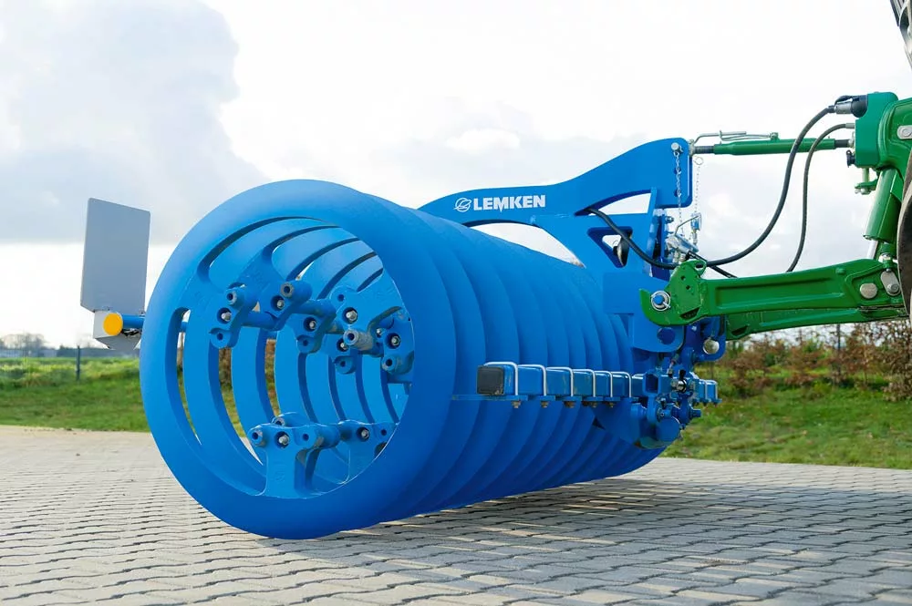 lemken variopack - Illustration Un nouveau rouleau frontal plombeur chez Lemken
