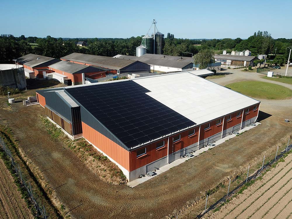 12244.hr - Illustration 250m² de photovoltaïque en autoconsommation
