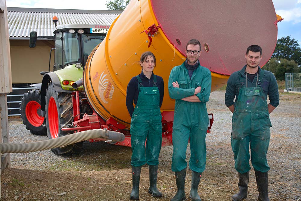  - Illustration La paille, broyée lors de la distribution
