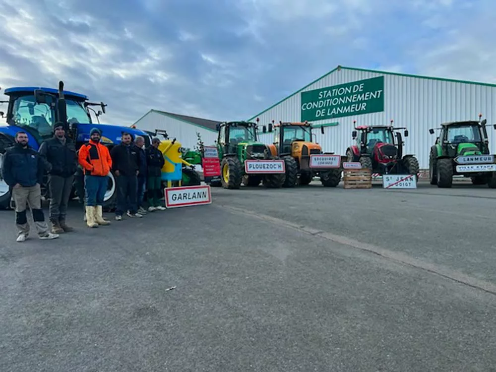  - Illustration 61 km en tracteur