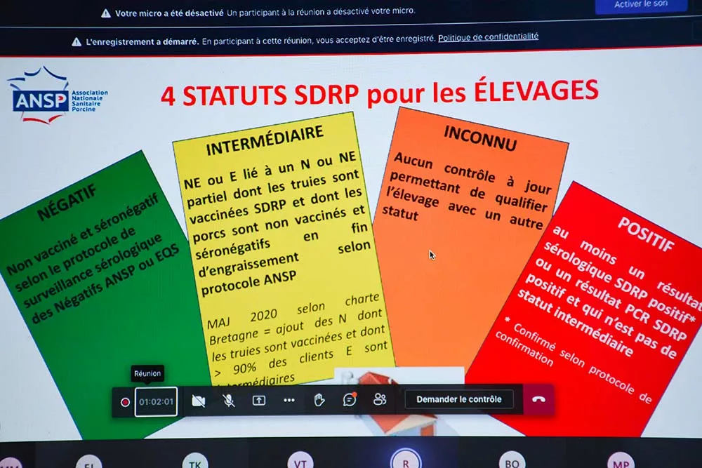  - Illustration La connaissance du statut des élevages est souhaitable