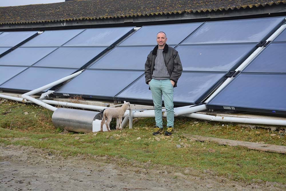 15023.hr - Illustration Le solaire thermique réduit la facture de gaz