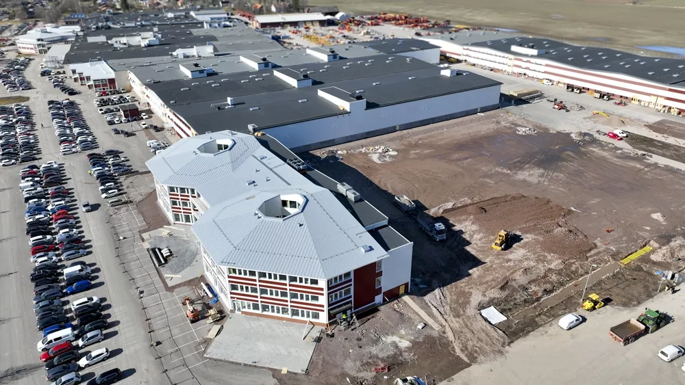 usine vaderstad - Illustration 12 000 m2 supplémentaires pour l&rsquo;usine de Väderstad