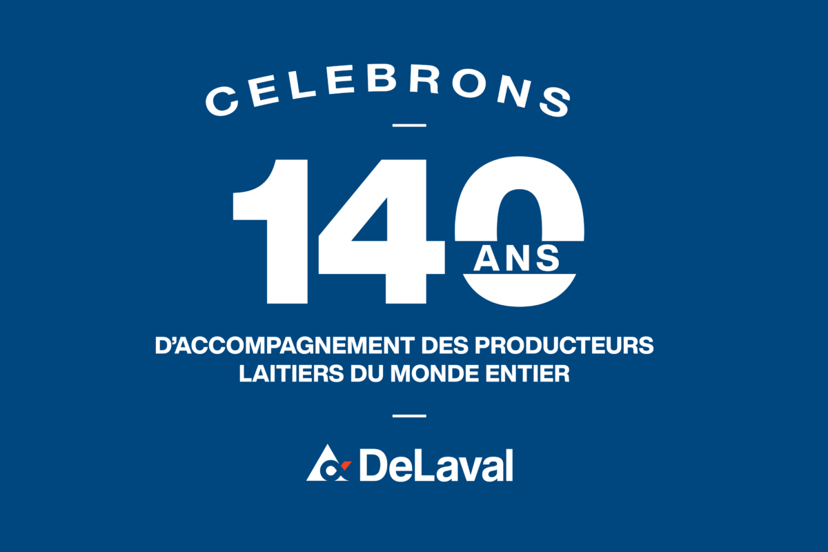 140 ans auprès des éleveurs laitiers delaval - Illustration DeLaval fête ses 140 ans