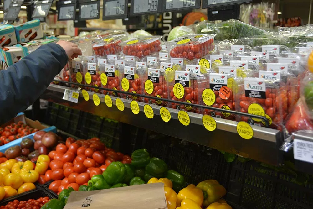 16259.hr - Illustration Des producteurs rendent lisible l’origine des tomates