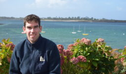 Gaston Morvan en bord de mer