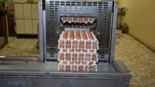 Machine de conditionnement d'oeufs