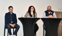 Les trois intervenants lors de la table ronde