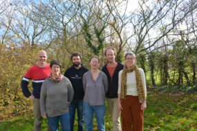 Photo de groupe de la Confédération paysanne des Côtes d'Armor