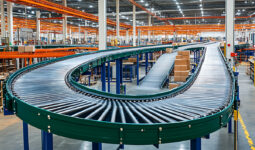 Chaine de production dans une usine