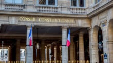 La façade du conseil constitutionnel