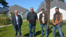 MArc Kéranguéven, Alain Argouarch, Abdelouahed Laachachi et Mustapha Amrini