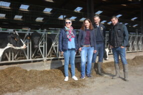Marie-Claire Picart, Pascale et Franck Chombart et Jean-Jacques Picart