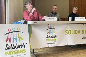Cathy Ropars, Maxime Rocabois et Olivier Tanguy