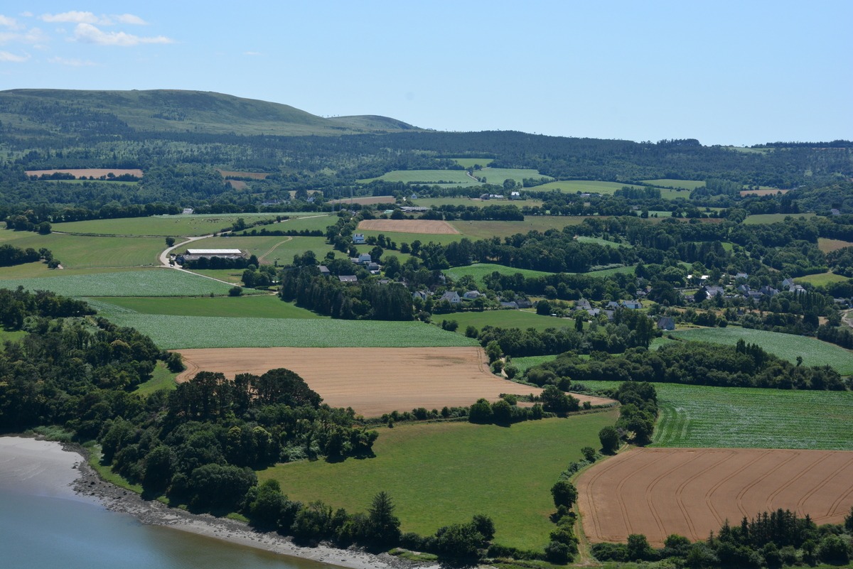 Vue aérienne d'un paysage bocager - Illustration 1 ferme sur 3 restera-t-elle sur le carreau ?