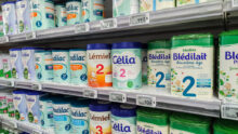 Un rayon de lait maternel dans une grande surface