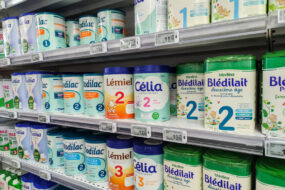 Un rayon de lait maternel dans une grande surface