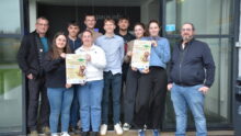 Un groupe d'étudiants