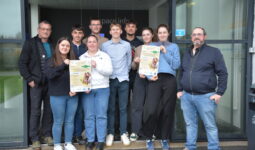 Un groupe d'étudiants