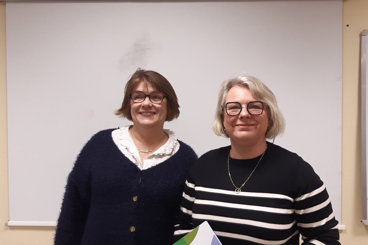 Deux femmes - Illustration Rés&rsquo;Agri 29 et 56  en séminaire